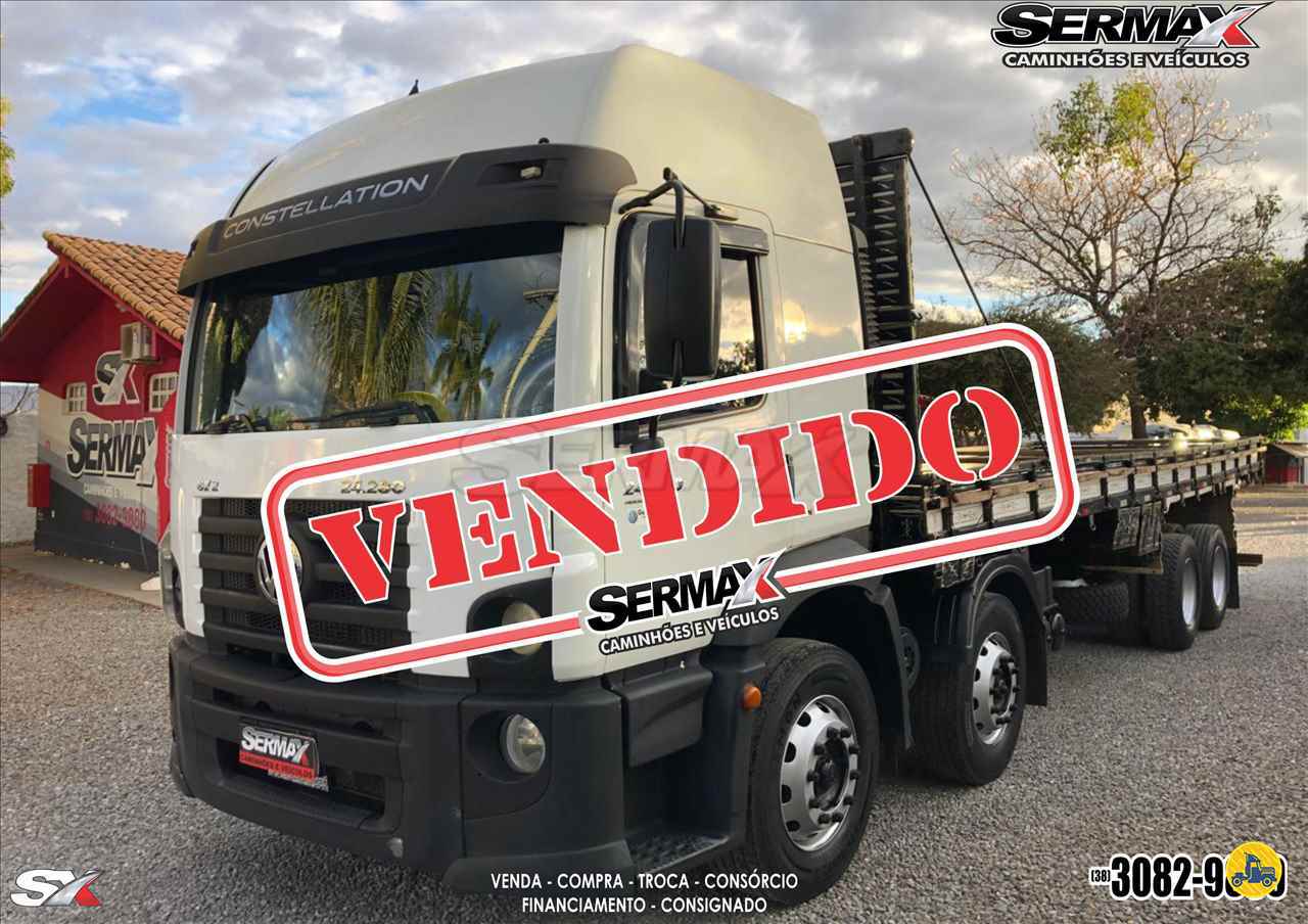CAMINHAO VOLKSWAGEN VW 24280 Carga Seca BiTruck 8x2 Sermax Caminhões MONTES CLAROS MINAS GERAIS MG